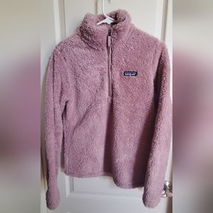 Patagonia blush zip pullover